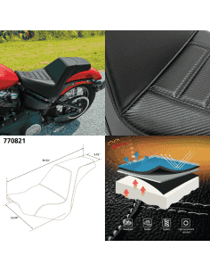 SELLA C.C. RIDER STEP-UP PER SOFTAIL MILWAUKEE EIGHT C.C. Rider 2