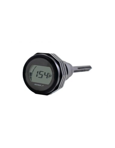 KOSO Temperature LCD Oil Dipstick Black 