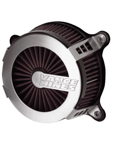 V&H, VO2 CAGE FIGHTER AIR CLEANER KIT. BRUSHED STAINLESS 