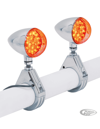 INDICATORI DI DIREZIONE A LED HI-POINT PER MONTAGGIO SU FORCELLE