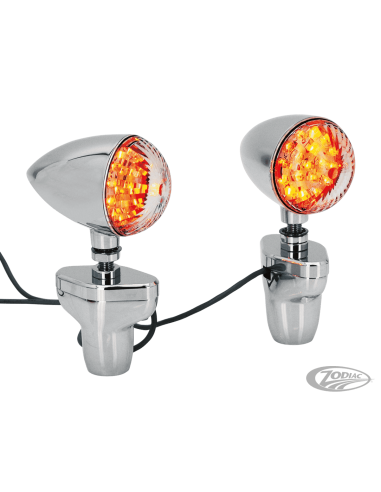 INDICATORI DI DIREZIONE A LED HI-POINT PER MONTAGGIO SU FORCELLE