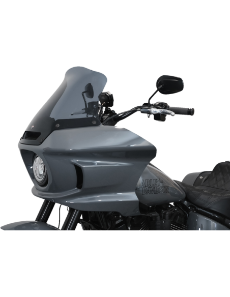 KLOCK WERKS FXLRST 2022+ FLARE WINDSHIELD 10" DARK SMOKE VENTED