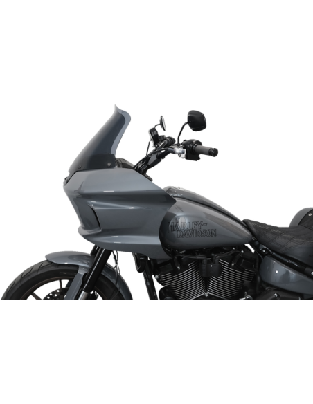 KLOCK WERKS FXLRST 2022+ FLARE WINDSHIELD 10" DARK SMOKE VENTED