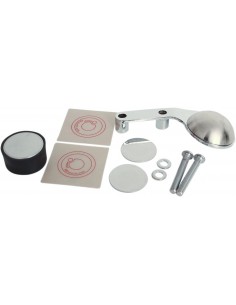 Supporto dispositivo iomounts™ sinistro harley cromato