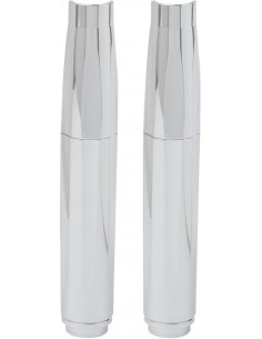 Kit copertura asta pulsante deep cut twin cam cromato