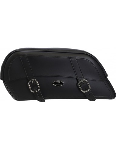 Borsa laterale universale throw-over slant nera