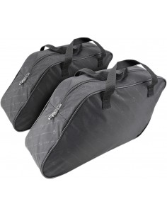 Fodera borsa universale in tessuto liscia nera