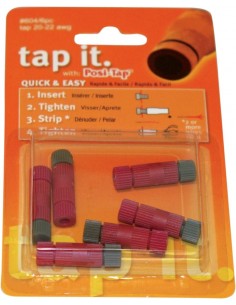 Connettore filo posi-lock rosso 9pz