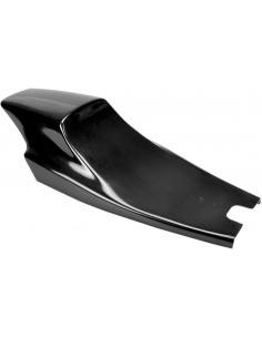 Sezione coda solo posteriore vintage in fibra di vetro nera