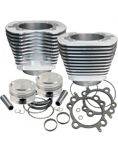 Kit cilindro/pistone di ricambio twin-cam 95" silver