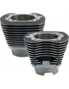 Kit di installazione a caldo per piatti da 124" e 124" cilindro con alesaggio 4-1/8" senza pistoni nero ragruzzante