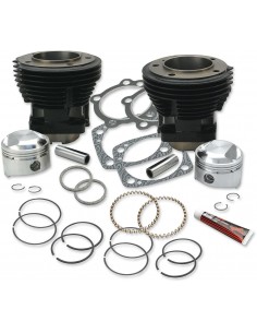 Kit cilindro e pistone di compressione standard 80" alesaggio 3-1/2" finitura nero lucido