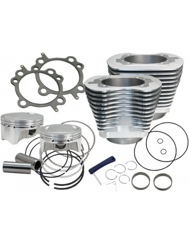Kit cilindro 4" bole-in siderwinder argento