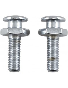 Bulloni di montaggio sella monoposto 5/16-24 anteriori cromati