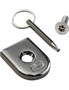 Sede a vite sicurezza cromo