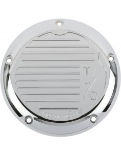 Coperchio derby alettato m8 cromato