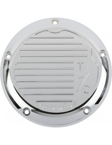 Coperchio derby alettato m8 cromato