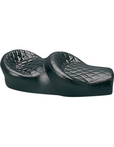 Kit sella moto "double bucket" vinile nera honda vf 1100 c magna