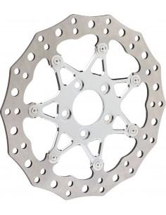 Rotore freno per ruota procross 11.8" anteriore cromato