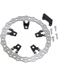 Kit rotore freno jagged 14" montaggio raggio sinistro flt