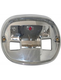 Piastra base fanale posteriore cromata