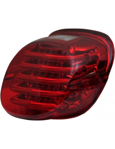 Fanale posteriore a led probeam basso profilo rosso