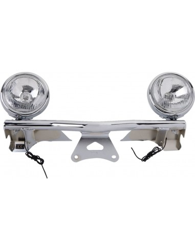 Kit faretti faretti in acciaio cromato
