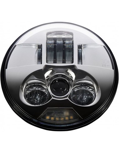 Probeam 7" proiettore a led cromato