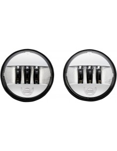 Fari passanti a led probeam 4.5" cromati