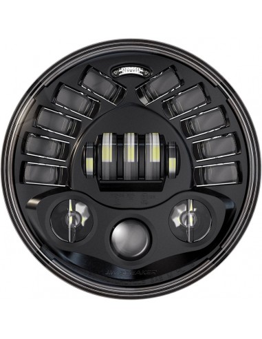 Proiettore 7"adptv nero ind