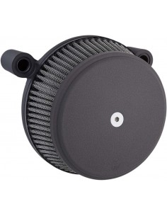 Kit filtro aria big sucker stage 1 liscio con filtro aria sintetico cromato