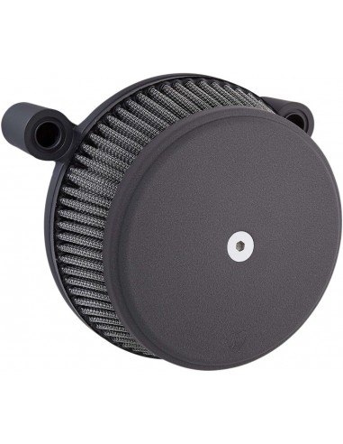 Kit filtro aria big sucker stage 1 liscio con filtro aria sintetico cromato