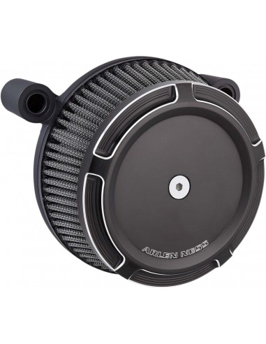 Kit filtro aria big sucker stage 1 con filtro aria sintetico smussato nero