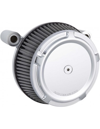 Kit filtro aria big sucker stage 1 con filtro aria sintetico smussato cromato