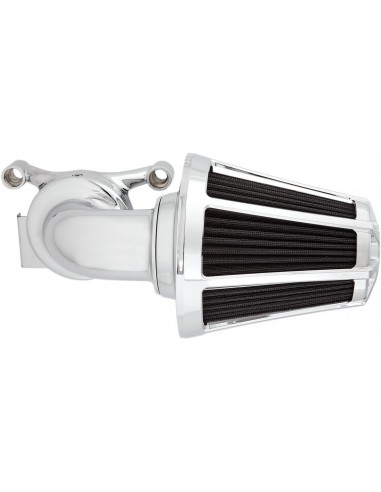 Kit filtro aria monster sucker con coperchio bisellato cromato