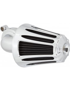 Kit filtro aria monster sucker con coperchio profondo cromato