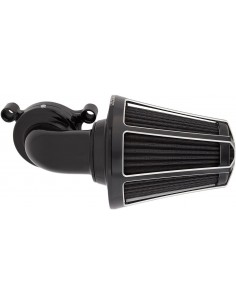 Kit filtro aria monster sucker con coperchio smussato nero