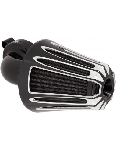 Kit filtro aria monster sucker con coperchio deep cut nero