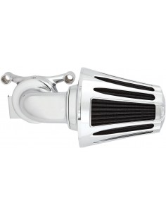 Kit filtro aria monster sucker con coperchio profondo cromato