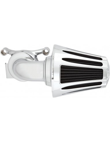 Kit filtro aria monster sucker con coperchio profondo cromato