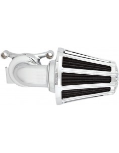 Kit filtro aria monster sucker con coperchio calibro 10 cromato