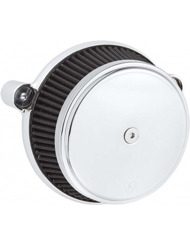 Kit filtro aria big sucker stage 1 acciaio m8 cromato