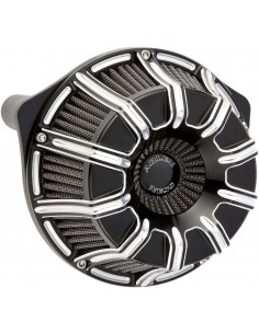 Kit filtro aria invertito grande ventosa calibro 10 nero