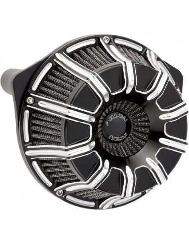 Kit filtro aria invertito grande ventosa calibro 10 nero