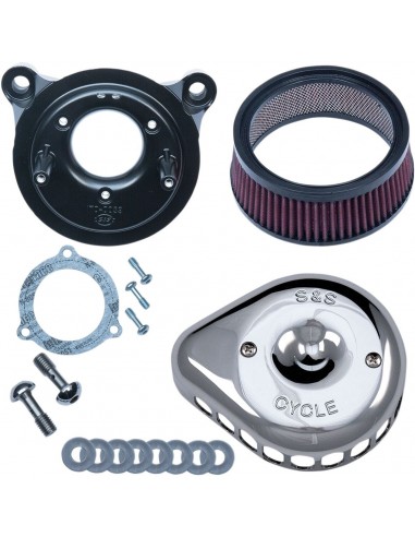 Filtro aria mini teardrop stealth cromato