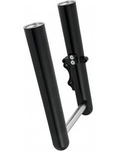 Gambe forcella hot gambe lisce dual disc nero