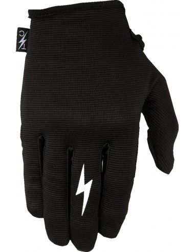 Guanti stealth in pelle palmo nero x-large