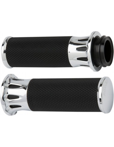 Manopole deep cut fusion throttle in filo cromato