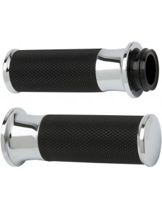 Manopole gas fusion lisce con cavo cromato