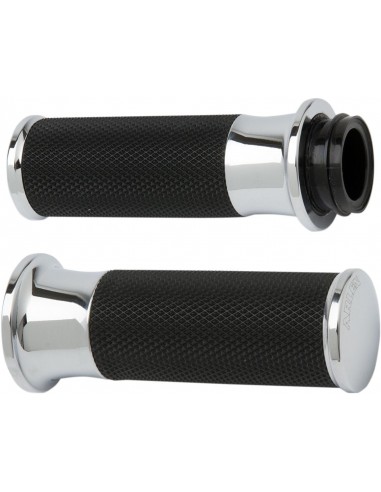 Manopole gas fusion lisce con cavo cromato